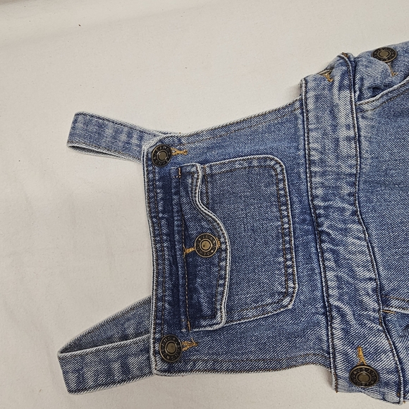 OP Blue Denim Women's Overalls - Picture 2 of 4